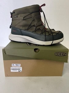 KEEN UNEEK SNK Chukka US Men's 10.5 Waterproof - Dark Olive/Rosin - Picture 1 of 6