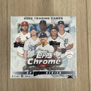 ✅ 2022 Topps Chrome Update Series Sapphire Edition Hobby Box Sellado de Fábrica✅ - Imagen 1 de 4