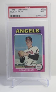 1975 TOPPS MINI NOLAN RYAN #500 PSA 7 CENTERED BLAZER HOF - Bild 1 von 2