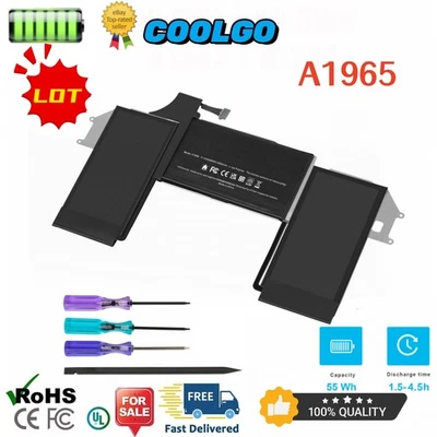 ✅LOT A1965 BATTERY FOR MACBOOK AIR 13" A1932 A2179 RETINA EARLY 2018 2019 2020 - Image 1 of 4