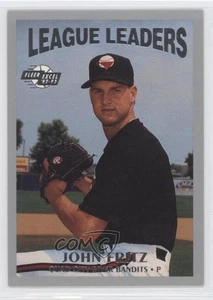 1992-93 Fleer Excel League Leaders John Fritz #5 - Picture 1 of 4