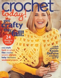 Crochet Today Magazine 24 Designs September October 2007 - Picture 1 of 3