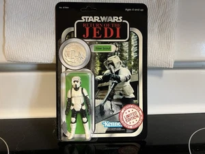 Vintage Star Wars POTF Biker Scout Custom Actionfigur. 3,75", 1/18 - Bild 1 von 3