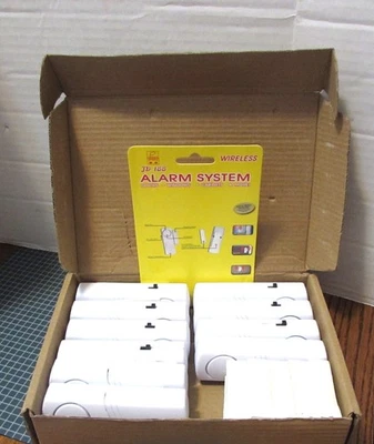 10 Count JD 188 Wireless Alarm System for Windows and Doors NIB Never Used - Image 1 of 2