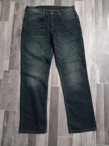 Levi's 514 Herren Straight Fit Jeans Größe 32 x 30 Dark Indigo Wash Stretch Mid Rise - Bild 1 von 9