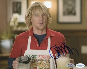 ONE TIME SALE! Owen Wilson YOU ME AND DUPREE Signed 8x10 Photo PSA & ACOA COA! - Picture 1 of 2