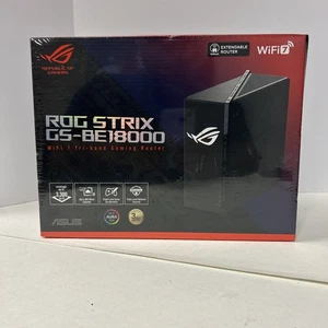ASUS - ROG Strix GS-BE18000 Tri-Band Wi-Fi 7 Gaming Router - Unopened, New!! - Afbeelding 1 van 10