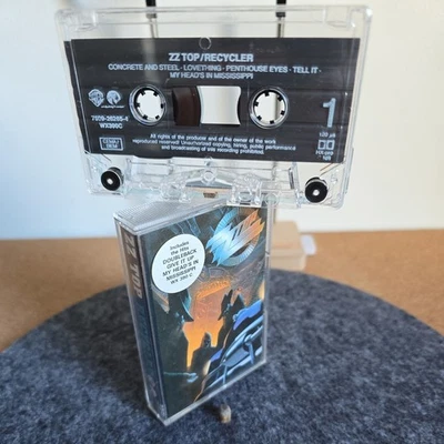 ZZ TOP - UK CASSETTE TAPE - RECYCLER - Image 1 of 4