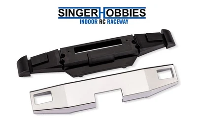 Traxxas 7686 X-Truck BIGFOOT #8 4X4 Chrome Front Bumper w/ Support - Image 1 of 2