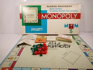 Juego de mesa Monopoly de colección (1961, Parker Brothers) completo - Imagen 1 de 17
