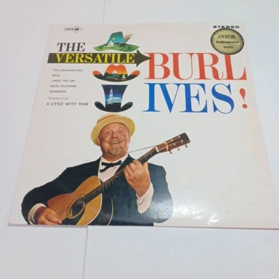 Burl Ives - The Versatile Burl Ives! (1969) 12" Vinyl LP Album - Image 1 of 4