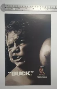 Evander Holyfield Boxing Video Game RARE Print Ad - Picture 1 of 2