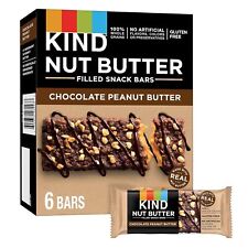Kind Nut Butter Chocolate Peanut Butter Filled Snack Bars 6/1.3 Oz