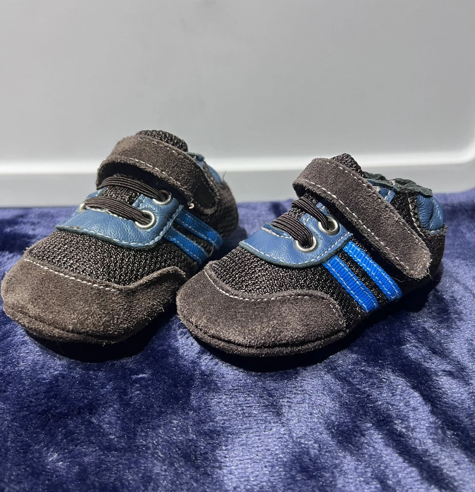 Koala Baby shoes size 0-6 months Genuine Leather, Casual, stretch ankle, strap - Imagem 1 de 1