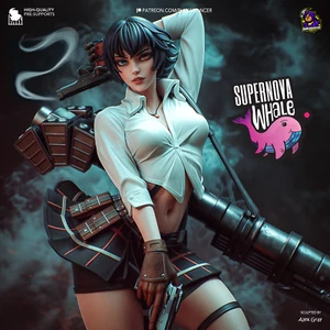 Lady - Devil May Cry 3 | Painted Preorder / Unpainted Options - Picture 1 of 21