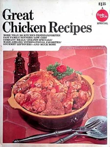 Family Circle Great Chicken Recipes / 1972 Trade Paperback Cookbook - Picture 1 of 1