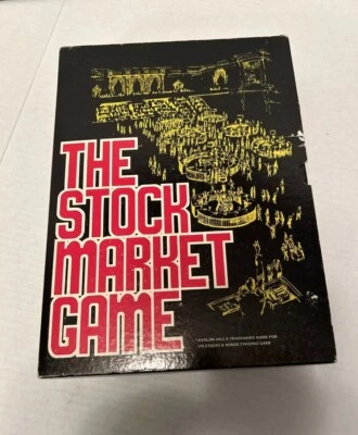 Vintage The Stock Market Board Game 1970 Avalon Hill Bookcase Game-Complete. - Image 1 of 4