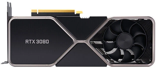 NVIDIA GeForce RTX 3080 Founders Edition 10GB GDDR6X Graphics Card