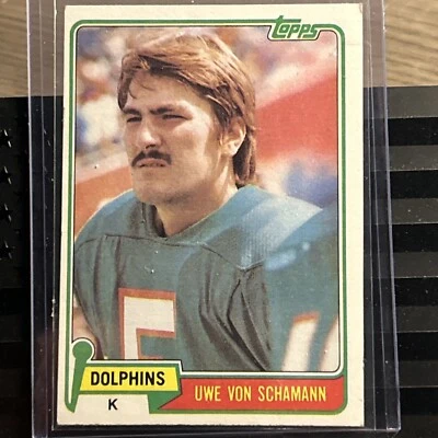 1981 Topps Uwe Von Schamann 21 Vintage - Image 1 of 4