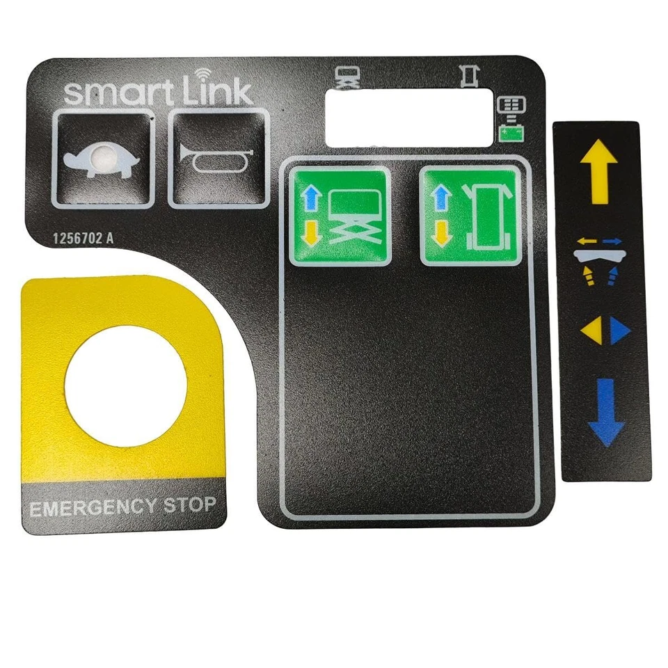 LIFTBAY Steuerbox Aufkleber 1256702GT für Genie GS-2046, 3246, 1530, 1532 GR12 1256702