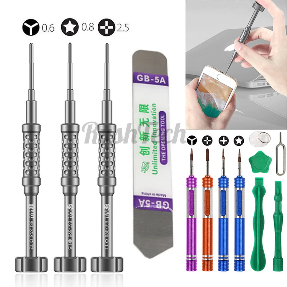 Repair Opening Pry Tools Screwdriver Kit For iPhone 13 12 11 X XR XS Max 8 7 6 - Image 1 of 4