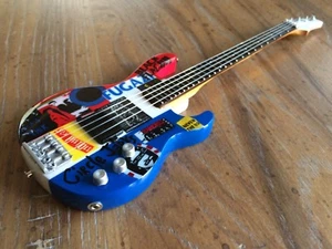 Flea Bass- Red Hot Chili Peppers Collectible Psycho Modulus Bass 10-Inch Replica - Picture 1 of 7