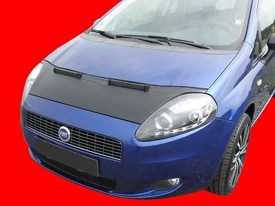 CAR HOOD BRA fit Fiat Punto since 2005  NOSE FRONT END MASK TUNING Foto 1 de 3