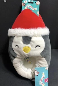 Pantofole pinguino Squishmallow nuove con etichette giovani taglia 13/1. Spedizione gratuita - Foto 1 di 3