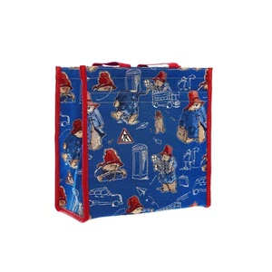 Signare Tapestry Paddington Bear Blue Shopper Bag Shoulder Reusable Shopping Bag - Picture 1 of 6