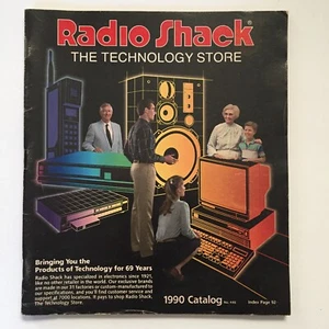 Vintage 1990 Radio Shack Katalog sprzedaży nr 446 Elektronika Zabawki Tandy Komputery - Zdjęcie 1 z 14