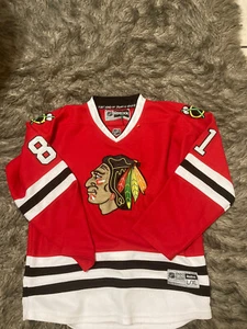 Marian Hossa Chicago Blackhawks JerseyLareg/ Xl Reebok Sewn NHL Hockey Alternate - Picture 1 of 7