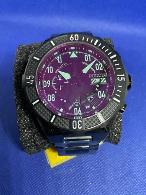 Invicta Aviator black , (tinted crystal) bracelet mod 39910 men’s wristwatch - image 1 of 4