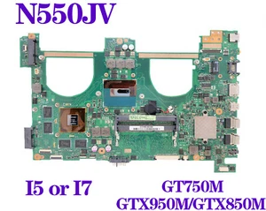 For ASUS N550JV N550JX N550JK G550J G550JK G550JX Laptop Motherboard i5 i7 4th - Picture 1 of 6