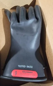 Salisbury by Honeywell Lineman Gloves Black Size 8 11" 500v Class 00 BRAND NEW - Picture 1 of 3