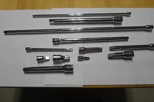 Craftsman 1/4" 3/8" 1/2" Steckschlüssel Verlängerungen jede Größe - 2 3 6 10 14 20 - Bild 1 von 1