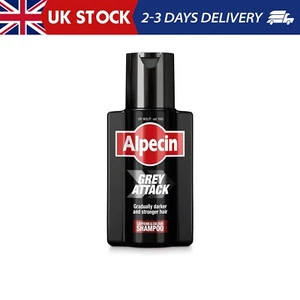 Alpecin Grey Attack Caffeine & Colour Shampoo for Men 1x 200ml | Gradually Darke - Picture 1 of 8