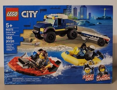 *NEW* LEGO CITY: Elite Police Boat Transport (60272) - Retired - Sealed  - Image 1 of 2