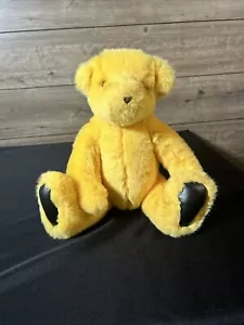 1992 Vintage Gund Yellow Bear Great Condition - Picture 1 of 6
