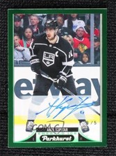 2022 Upper Deck Parkhurst Stars Achievements Emerald Ice 3/5 Anze Kopitar Auto