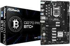 Asrock Q270 PRO BTC+ Mining Board Intel Q270 1151 DDR4 12 13 cards motherboard