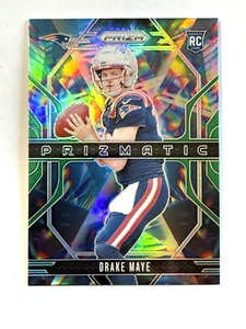 2024 Panini Prizm Drake Maye Prizmatic Silver Prizm Rookie Card #2 - Picture 1 of 2