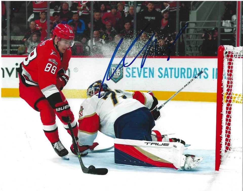 MARTIN NECAS Signed 8.5 x 11 Photo Signed REPRINT Hockey CAROLINA HURRICANES - Image 1 of 1