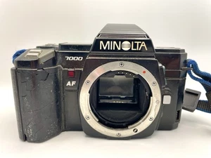 Minolta 7000 AF 35mm SLR Camera Body Only - Mechanically Working, See Details - Picture 1 of 5