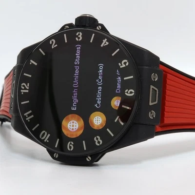 Hublot Big Bang E 黑色 42 毫米数字红色/黑色橡胶 440.CI.1100.RX — 第 1/4 张图片