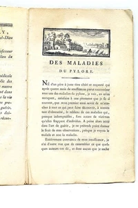 LIVRE ANCIEN ESSAI MALADIES PYLORE ESTOMAC MAITRAT VILLARD ABUS D'ALCOOL 1797 - Picture 1 of 4