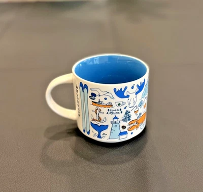 Starbucks Maine Been There Series Ceramic Coffee Mug Cup 14 oz 2022 - Image 1 of 4