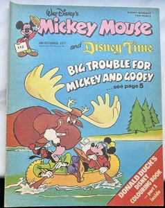 Mickey Mouse - #112 - 10. Dec 1977  Vintage  englisch  sehr gutes Exemplar - Bild 1 von 2