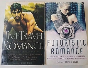 2 PB Lot: The Mammoth Book of .. Futuristic Romance / Time Travel Romance  - Imagen 1 de 6