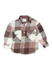 Zara Girls Brown Pullover Sweater 8 - Picture 1 of 2