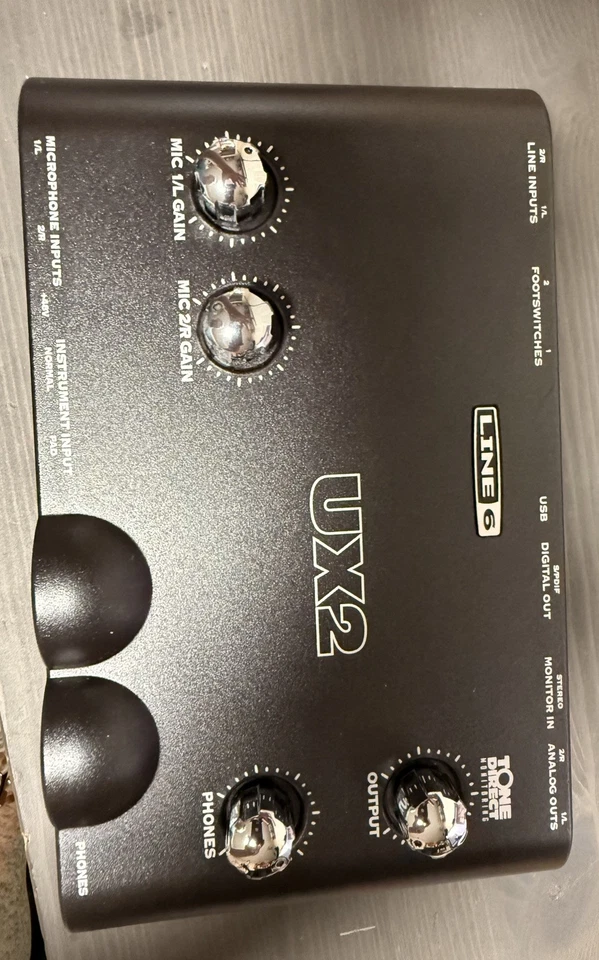 Line 6 POD Studio UX2 Digital Recording Interface. Excellent Condition - Image 1 of 3